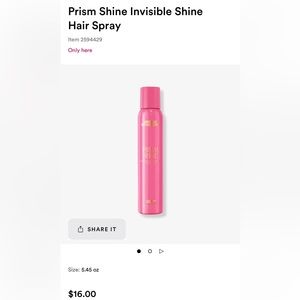 💖 NEW Andrew Fitzsimons Prism Shine spray 5.45oz - 2pack
